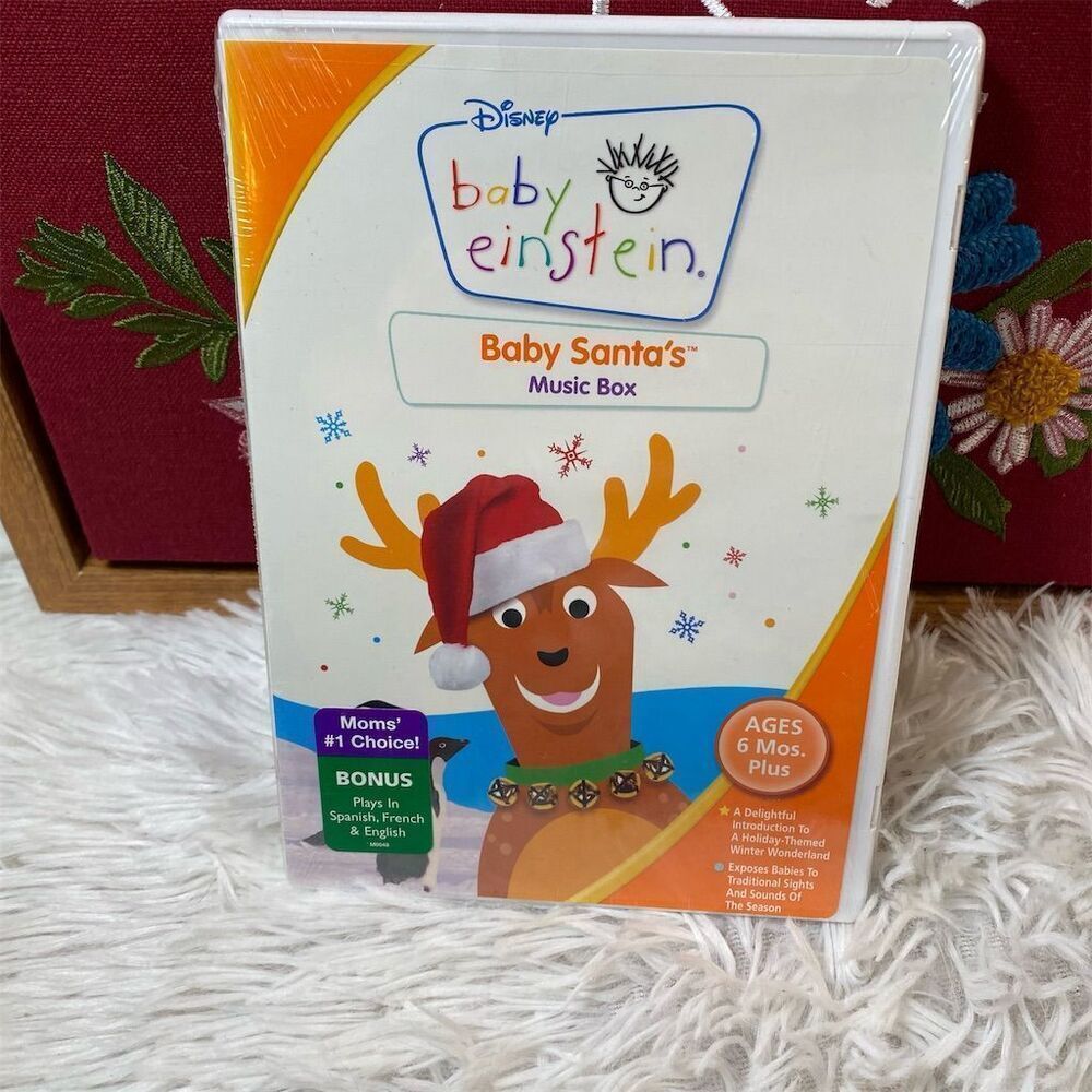 Baby Einstein Baby Santa's Music Box DVD Special Edition Holiday Educational